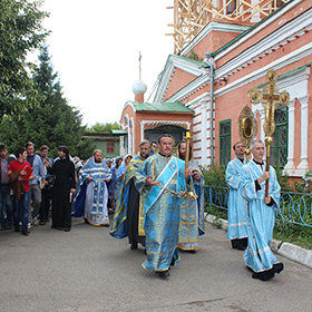 16 ноября, в Неделю 23-ю по Пятидесятнице, митрополит Казанский и Татарстанский Анастасий совершил Божественную литургию в храме в честь Казанской иконы Божией Матери в Царицыно